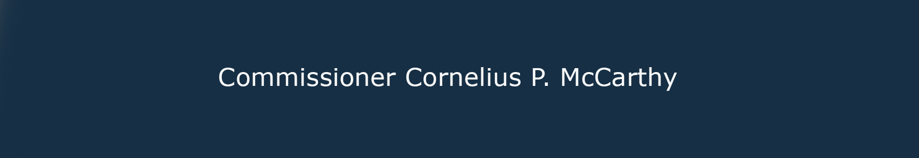 Cornelius P. McCarthy